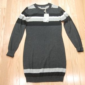 NWT THML Striped Stretch Dress